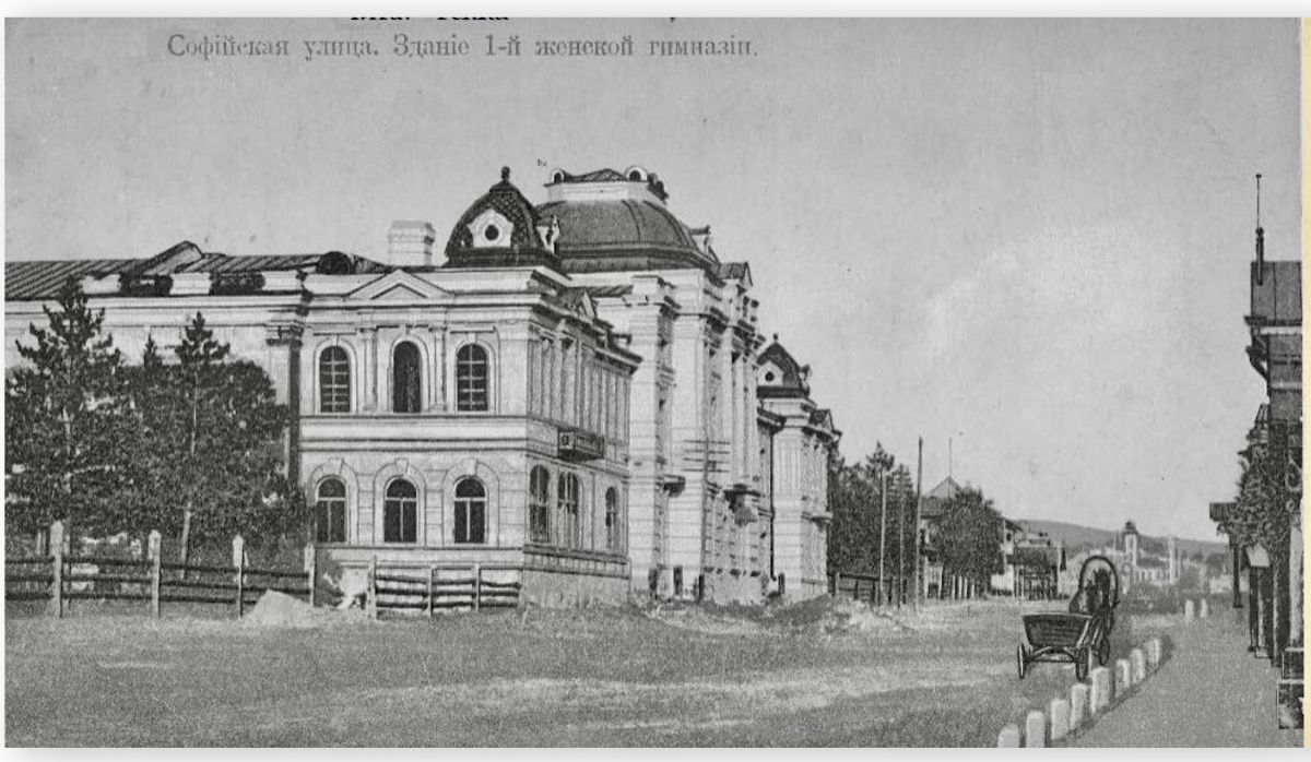 Домовая церковь Александры Римской в женской гимназии, Чита (Чита, город, Забайкальский край). архивная фотография, Открытка https://justpast.ru/urban/chita-na-starinnyh-otkrytkah/?ysclid=lgywx8j65r46457451