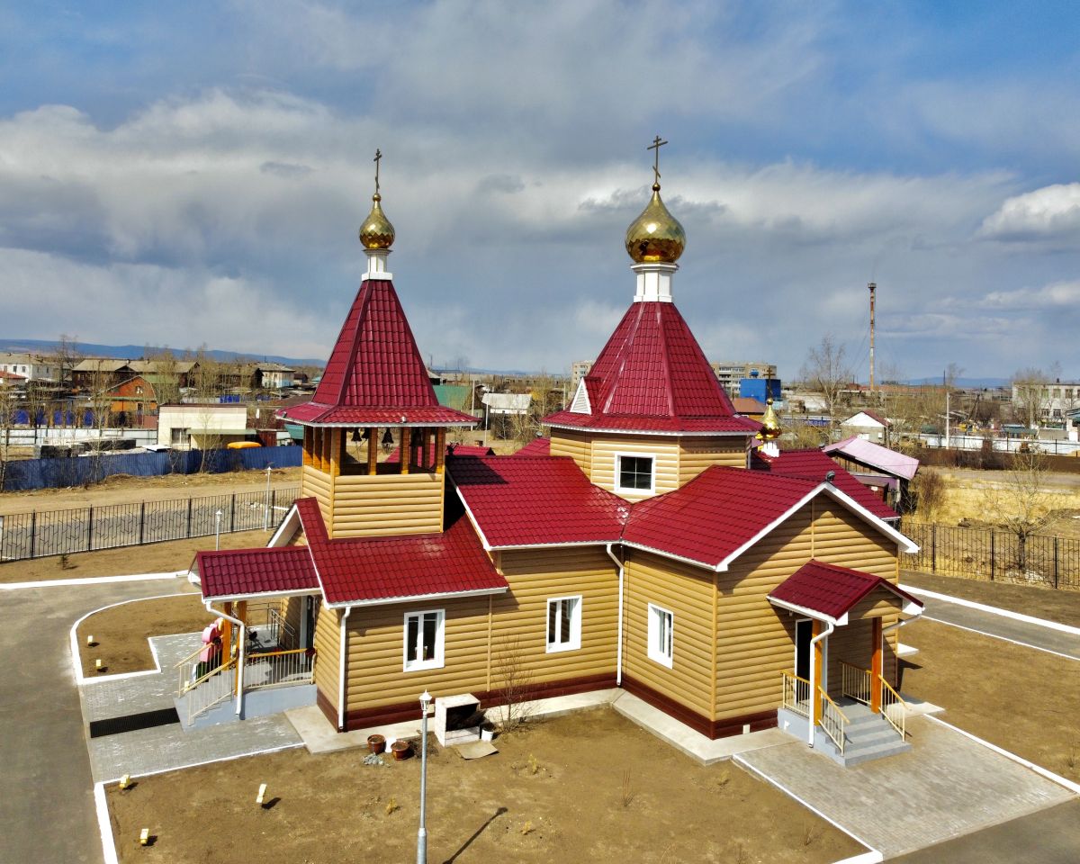 Чита. Церковь Димитрия Солунского. фасады, Вид с юга