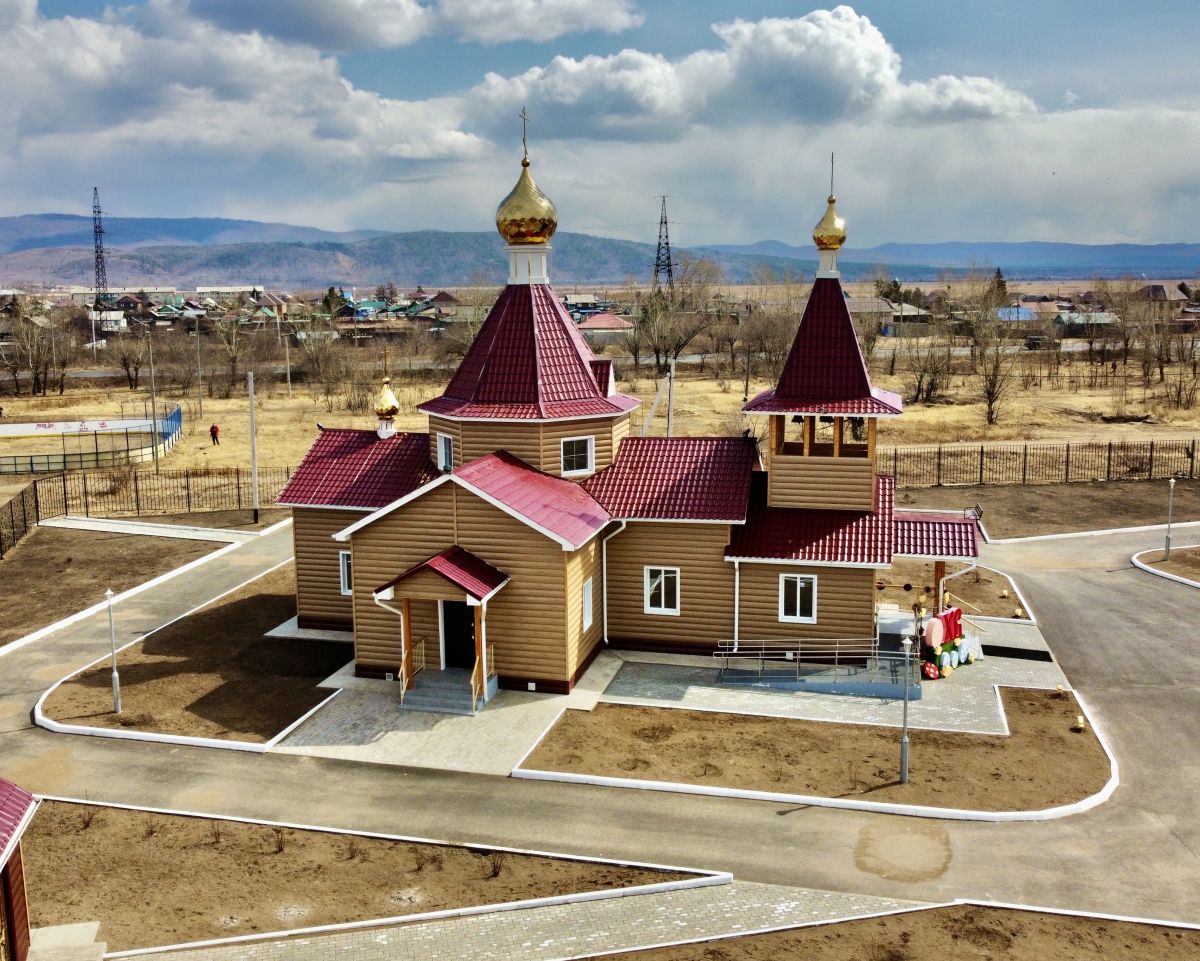 Чита. Церковь Димитрия Солунского. фасады, Вид с севера