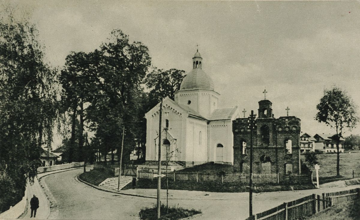 Трускавец. Церковь Николая Чудотворца. архивная фотография, Фото 1930 г. Польская национальная электронная библиотека