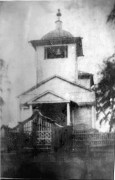 Церковь Михаила Архангела, Михаило-Архангельская церковь с. Суши. Начало ХХ века. Фото из Вятскополянского исторического музея. http://vpkraeved.narod.ru/utrata/suschy.htm<br>, Суши, Вятско-Полянский район, Кировская область
