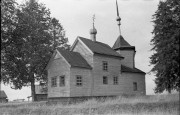 Церковь Успения Пресвятой Богородицы, Вид с северо-востока. Фото 1960 г. из фондов Новгородского музея-заповедника. (Музейный № НГМ НВ 23594/68)<br>, Никулино, Любытинский район, Новгородская область