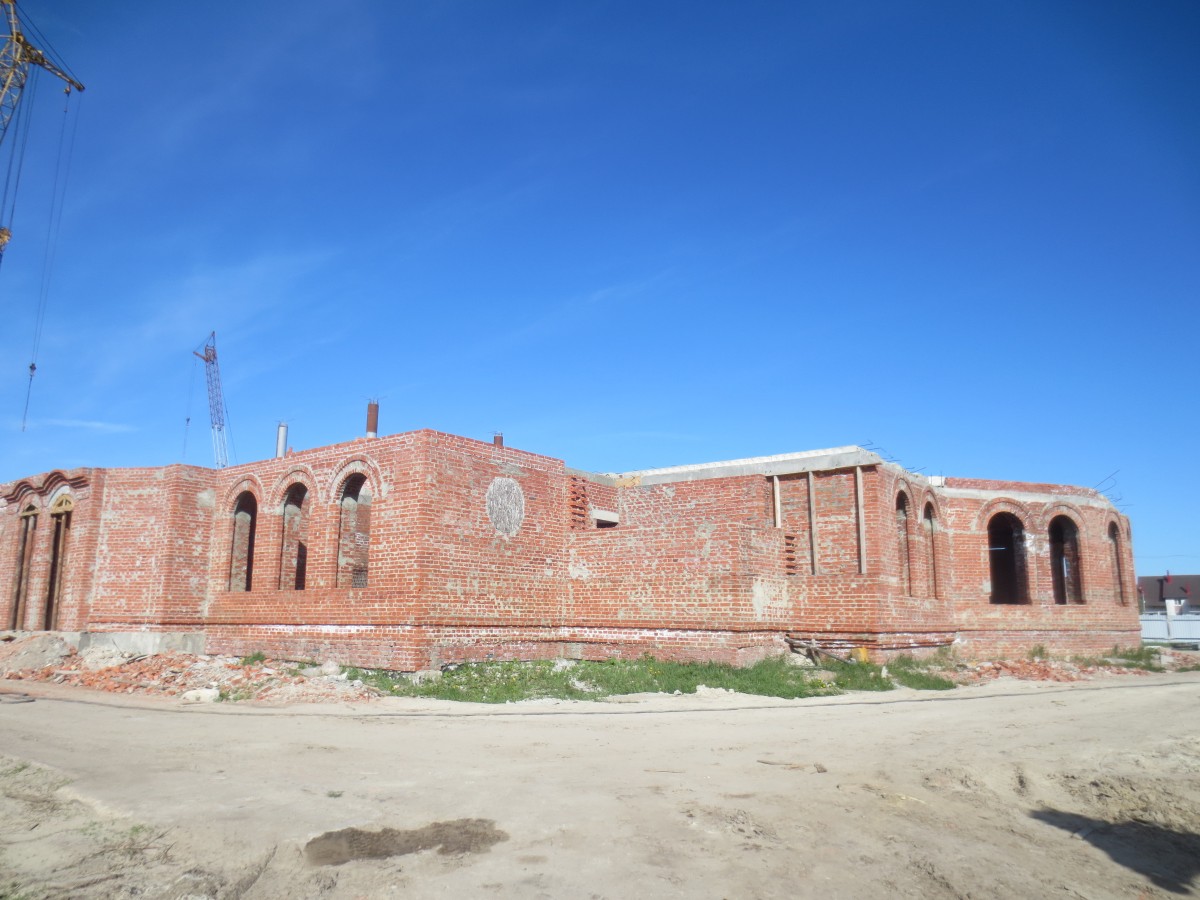 Церковь Серафима Саровского (строящаяся), Тамбов (Тамбов, город, Тамбовская область). фасады