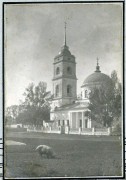 Церковь Преображения Господня, Фото 1907-1909 годов из фондов Раменского историко-художественного музея. Автор Алексей Тимофеевич Саладин<br>, Ходынино, Рыбновский район, Рязанская область