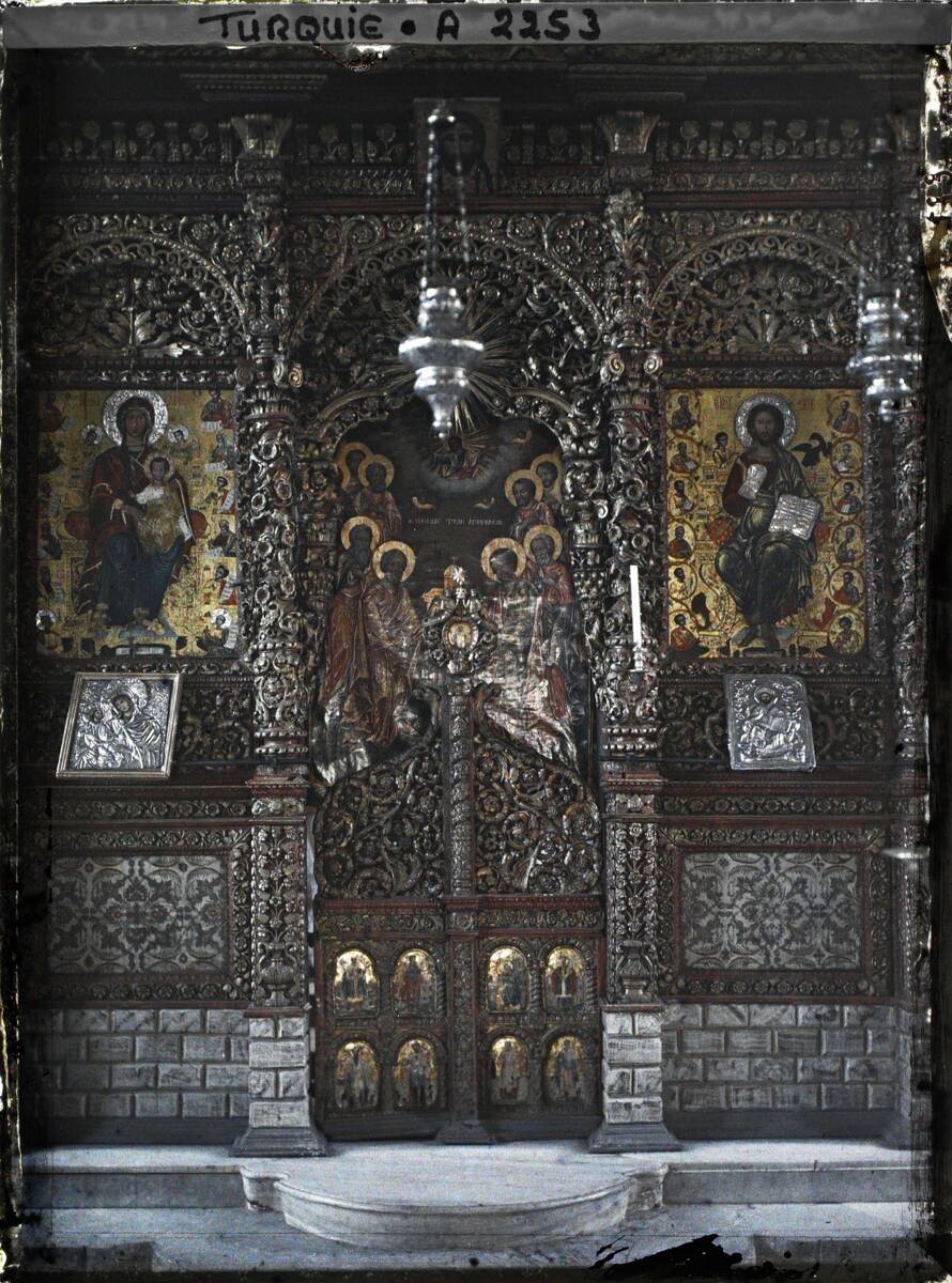 Церковь Святых Апостолов, Бурса (Бурса, Турция). архивная фотография, Фото из собрания Альберта Кана; автор Огюст Леон