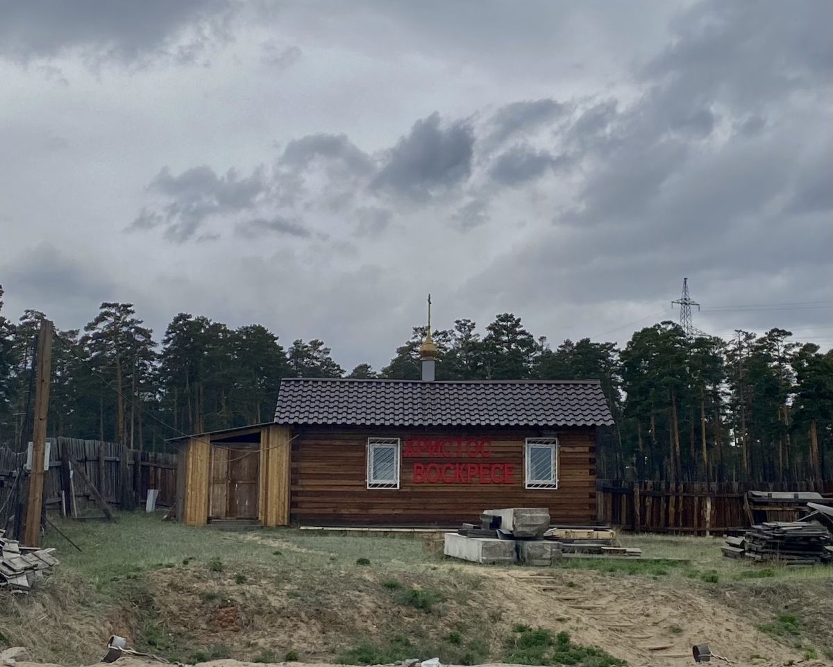 Церковь Матроны Московской (временная), Стеклозавод (Улан-Удэ, город, Республика Бурятия). фасады, Вид с ЮВ