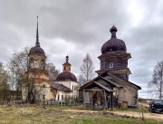 Храмовый комплекс. Церкви Илии Пророка и Вознесения Господня, , Возгрецовская (Ростовское), Вельский район, Архангельская область