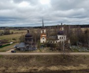 Храмовый комплекс. Церкви Илии Пророка и Вознесения Господня - Возгрецовская (Ростовское) - Вельский район - Архангельская область