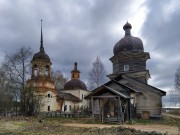 Храмовый комплекс. Церкви Илии Пророка и Вознесения Господня - Возгрецовская (Ростовское) - Вельский район - Архангельская область