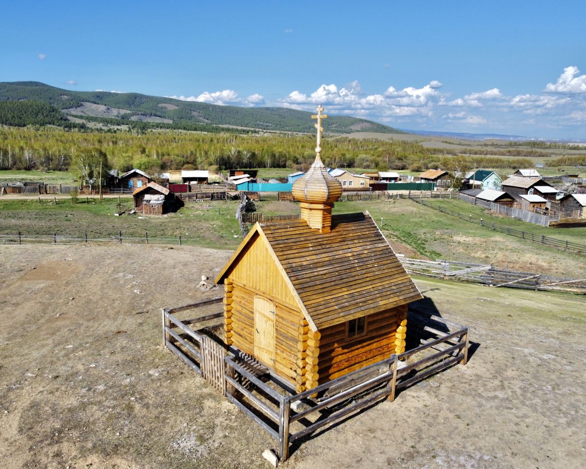 Неизвестная часовня, Красноярово (Иволгинский район, Республика Бурятия). фасады, Вид с ЮЗ
