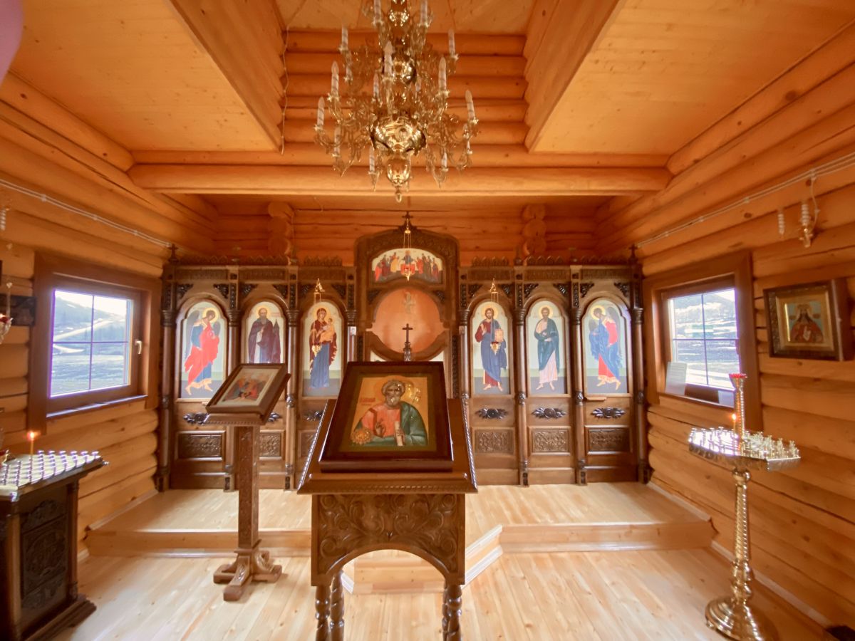 Церковь Андрея Первозванного, Кировск (Кировск, город, Мурманская область). интерьер и убранство, Внутреннее убранство