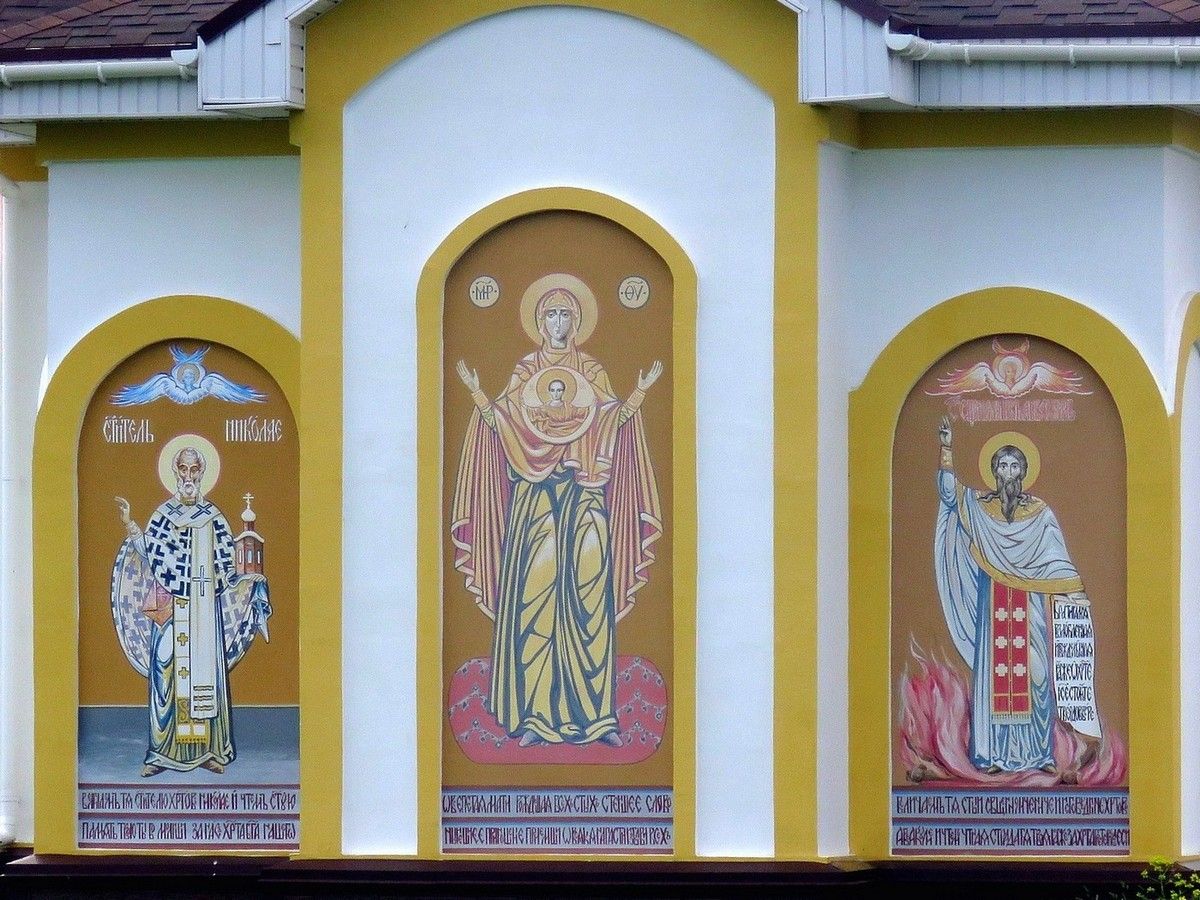 Часовня Аввакума протопопа, Григорово (Большемурашкинский район, Нижегородская область). архитектурные детали, Фрагмент фасада