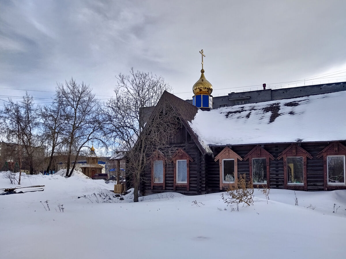 Кандалакша. Церковь Петра и Февронии. архитектурные детали