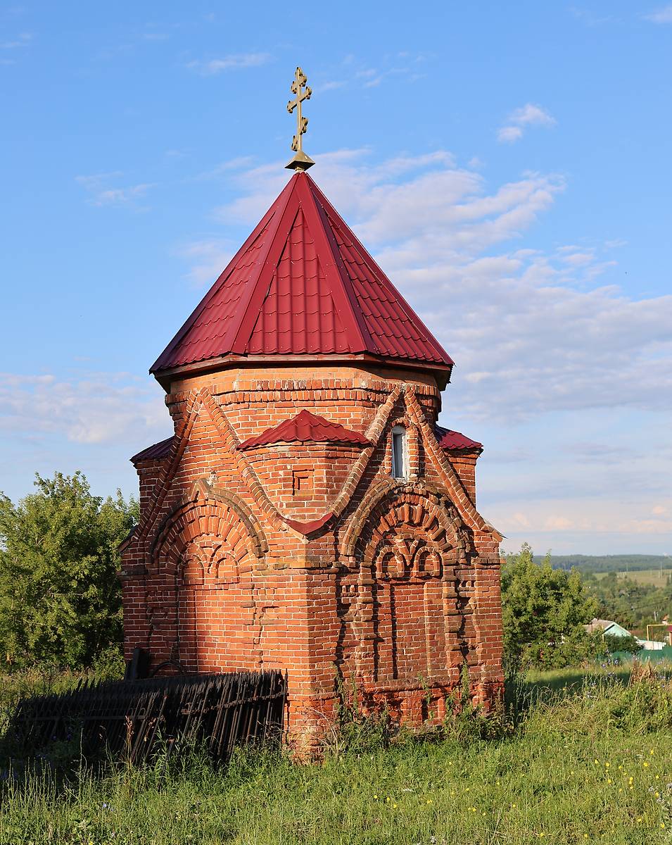 фасады. Неизвестная часовня в Ключёве, Сергач (Сергачский район, Нижегородская область)