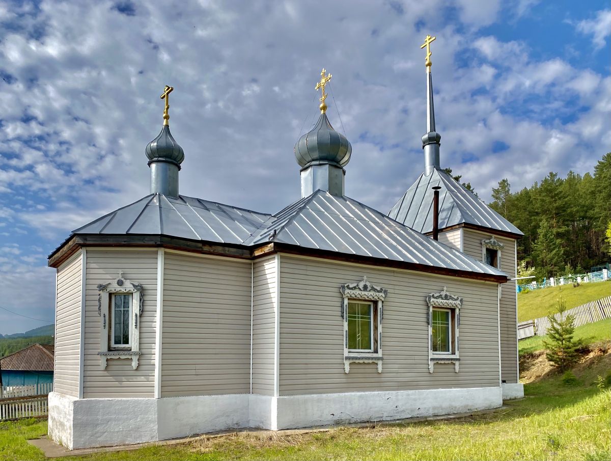 Церковь Елисаветы Феодоровны, Николаевский (Тарбагатайский район, Республика Бурятия). фасады, Северный фасад