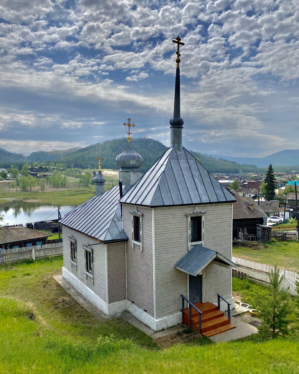 Церковь Елисаветы Феодоровны, Николаевский (Тарбагатайский район, Республика Бурятия). фасады, Вид с запада