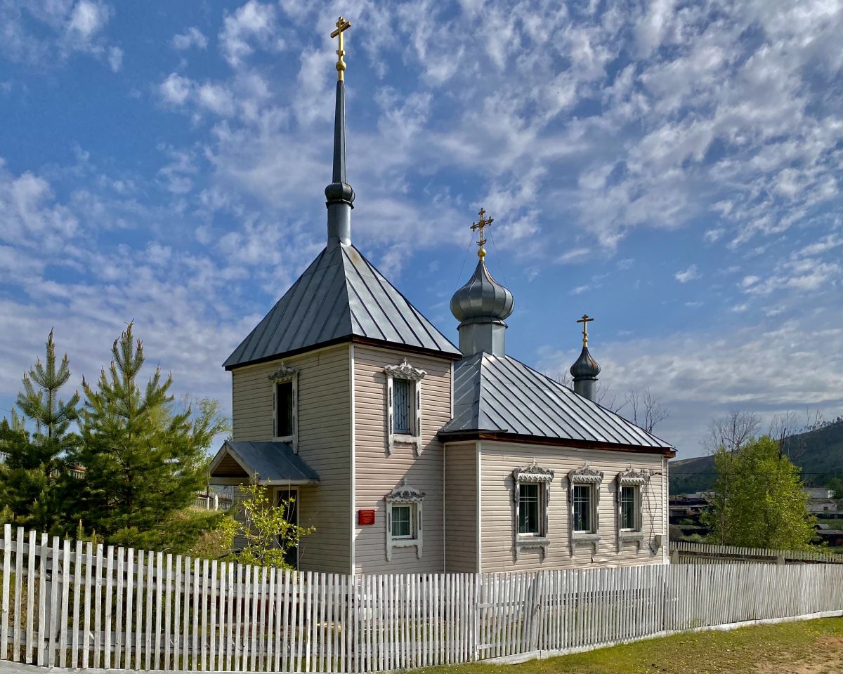 Церковь Елисаветы Феодоровны, Николаевский (Тарбагатайский район, Республика Бурятия). фасады, Вид с ЮЗ