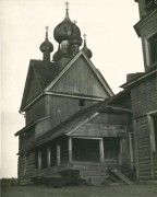 Церковь Рождества Пресвятой Богородицы (старая), Фотография 1960-х гг. из коллекции Новгородского музея-заповедника. (https://novgorod-iss.kamiscloud.ru/entity/OBJECT/357996)<br>, Рышево, Новгородский район, Новгородская область