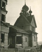 Церковь Рождества Пресвятой Богородицы (старая), Фотография 1960-х гг. из коллекции Новгородского музея-заповедника. (https://novgorod-iss.kamiscloud.ru/entity/OBJECT/357995)<br>, Рышево, Новгородский район, Новгородская область