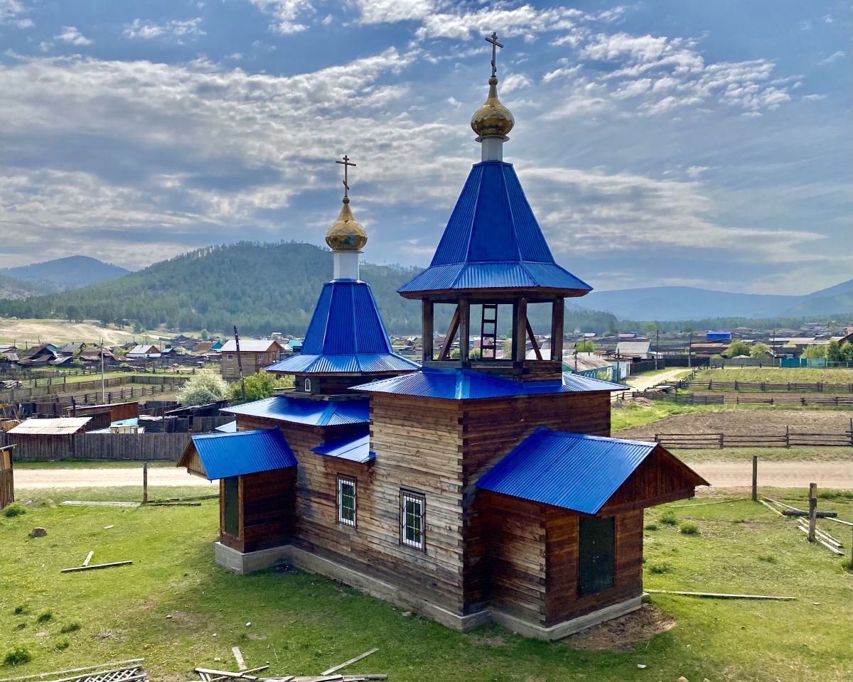 Николаевский. Церковь Вонифатия. фасады, Вид с запада