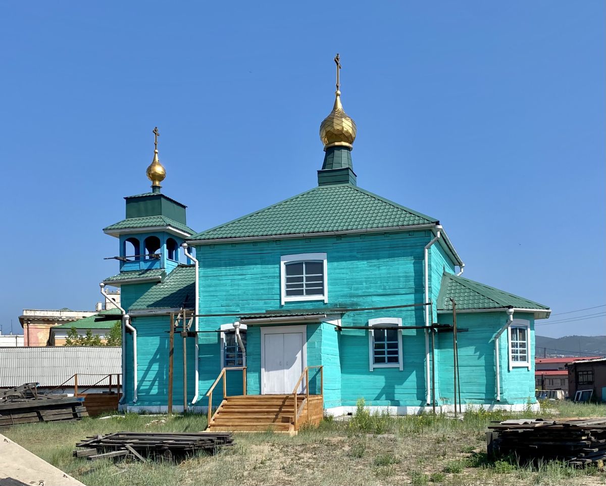 Церковь Александра Невского, Улан-Удэ (Улан-Удэ, город, Республика Бурятия). фасады, Вид с юга