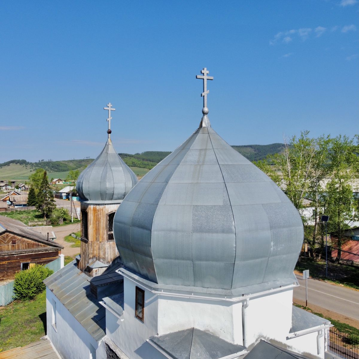 Церковь Николая Чудотворца, Куйтун (Тарбагатайский район, Республика Бурятия). архитектурные детали, Купола