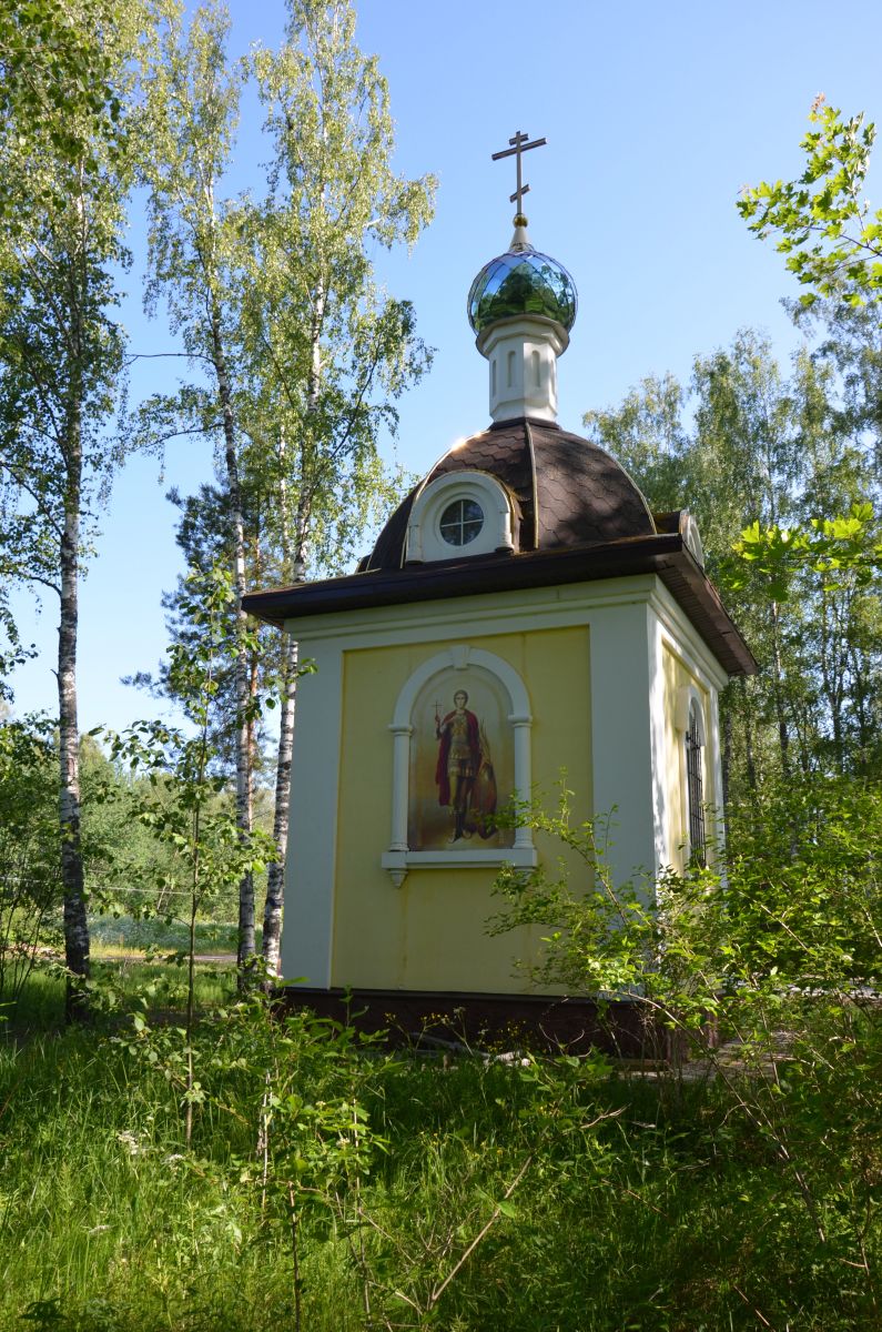 Часовня Державной иконы Божией Матери, Платоново (Великолукский район и г. Великие Луки, Псковская область). фасады