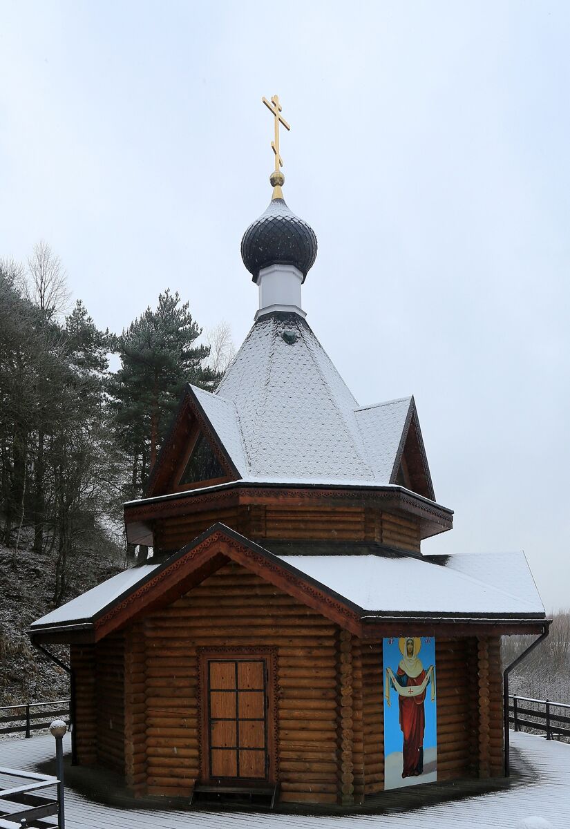 Часовня Покрова Пресвятой Богородицы, Жестылёво (Дмитровский городской округ, Московская область). фасады