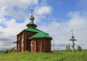 Церковь Тихвинской иконы Божией Матери, , Карандашевская, Приморский район, Архангельская область