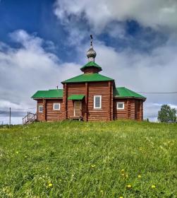 Карандашевская. Церковь Тихвинской иконы Божией Матери