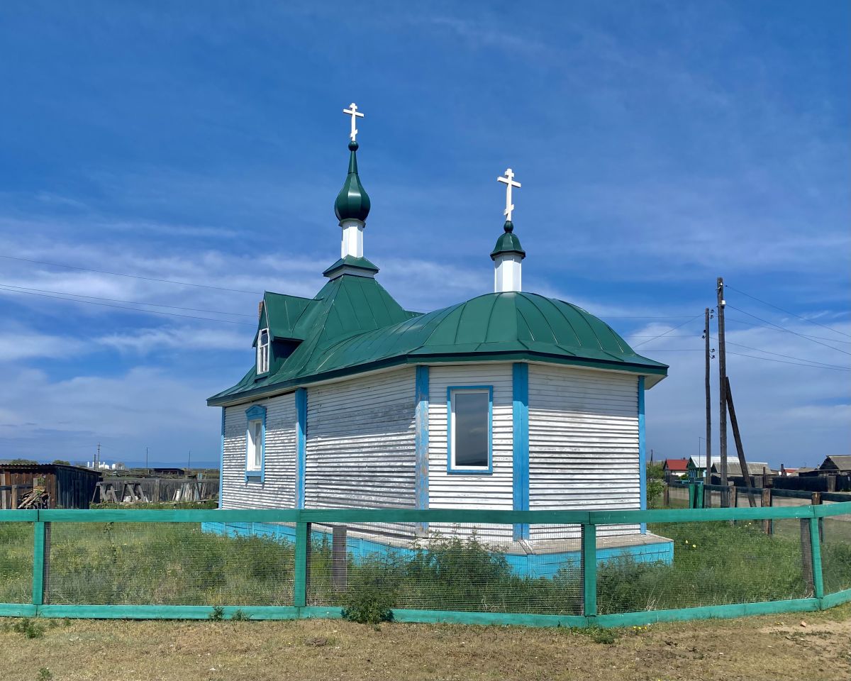 Часовня Иннокентия Иркутского, Степной Дворец (Кабанский район, Республика Бурятия). фасады, Вид с ЮВ