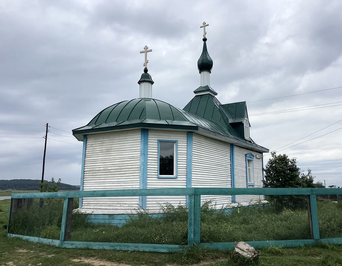 Вид с северо-востока, фасады. Часовня Иннокентия Иркутского, Степной Дворец (Кабанский район, Республика Бурятия)