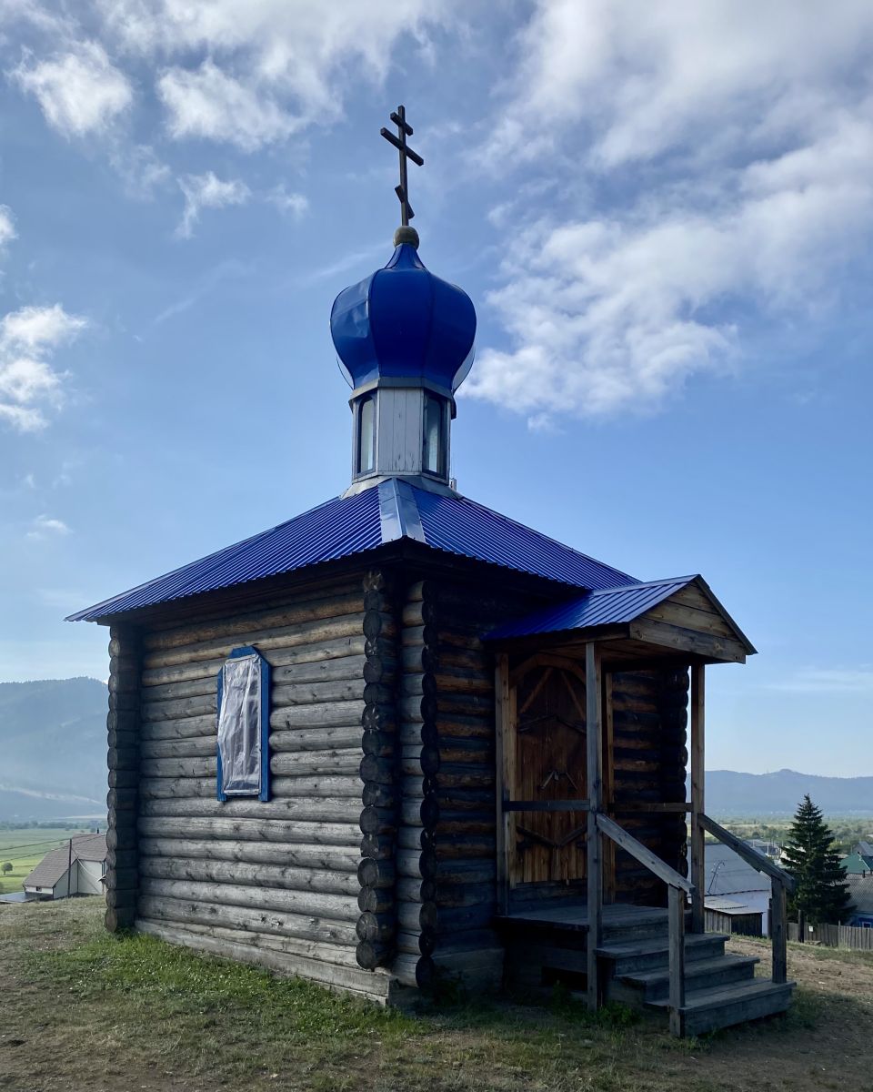 Неизвестная часовня, Ошурково (Иволгинский район, Республика Бурятия). фасады, Вид с СЗ