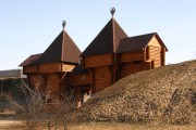 Кремль, Никольские ворота, один из старых вариантов, сгорели в 2010 г.<br>, Дмитров, Дмитровский городской округ, Московская область