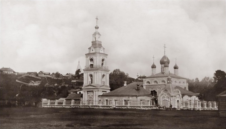 Церковь Покрова Пресвятой Богородицы, Чебоксары (Чебоксары, город, Республика Чувашия). архивная фотография, Фото 1900 года
