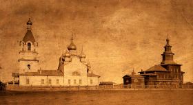 Якутск. Храмовый комплекс. Собор Преображения Господня и церковь Илии Пророка