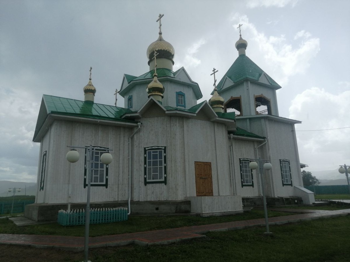 Церковь Троицы Живоначальной, Новомарьясово (Орджоникидзевский район, Республика Хакасия). фасады