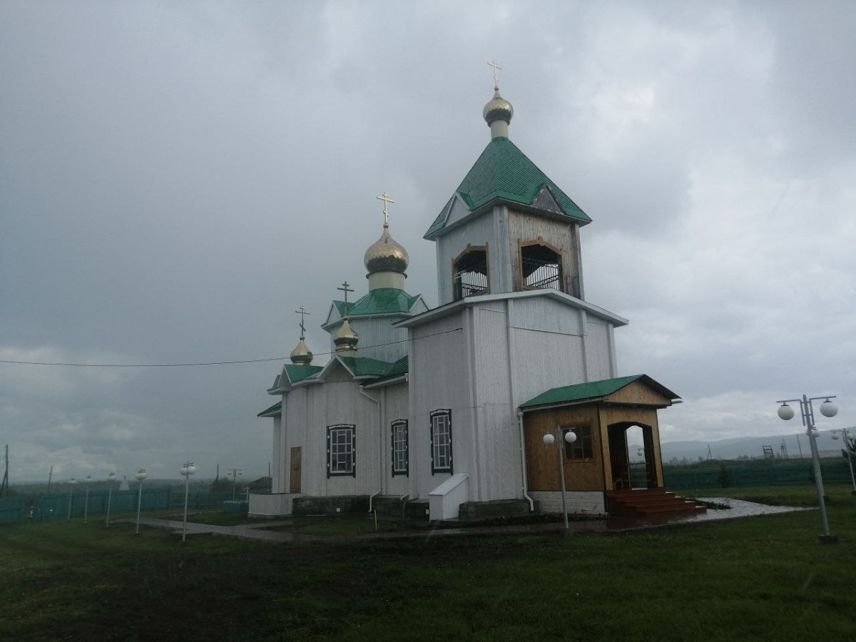 Церковь Троицы Живоначальной, Новомарьясово (Орджоникидзевский район, Республика Хакасия). фасады