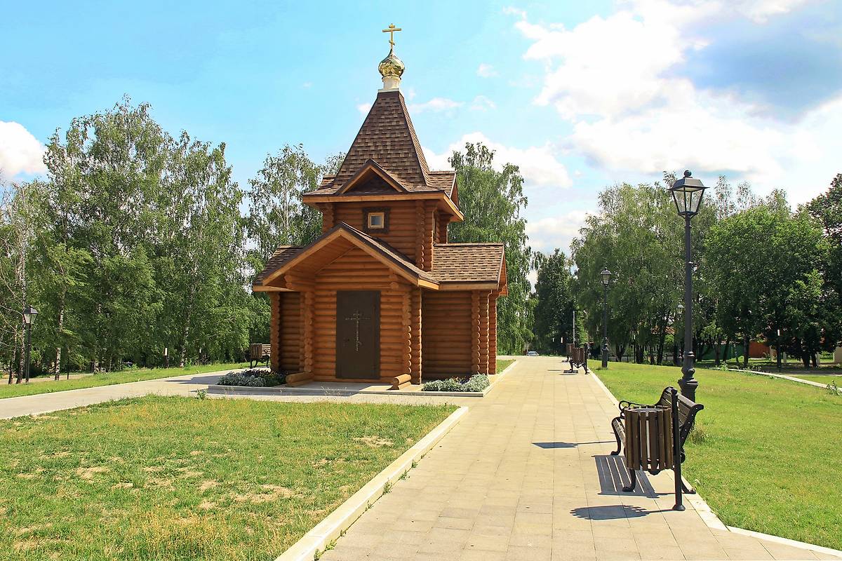 фасады. Часовня на месте Никольской церкви, Венёв (Венёвский район, Тульская область)