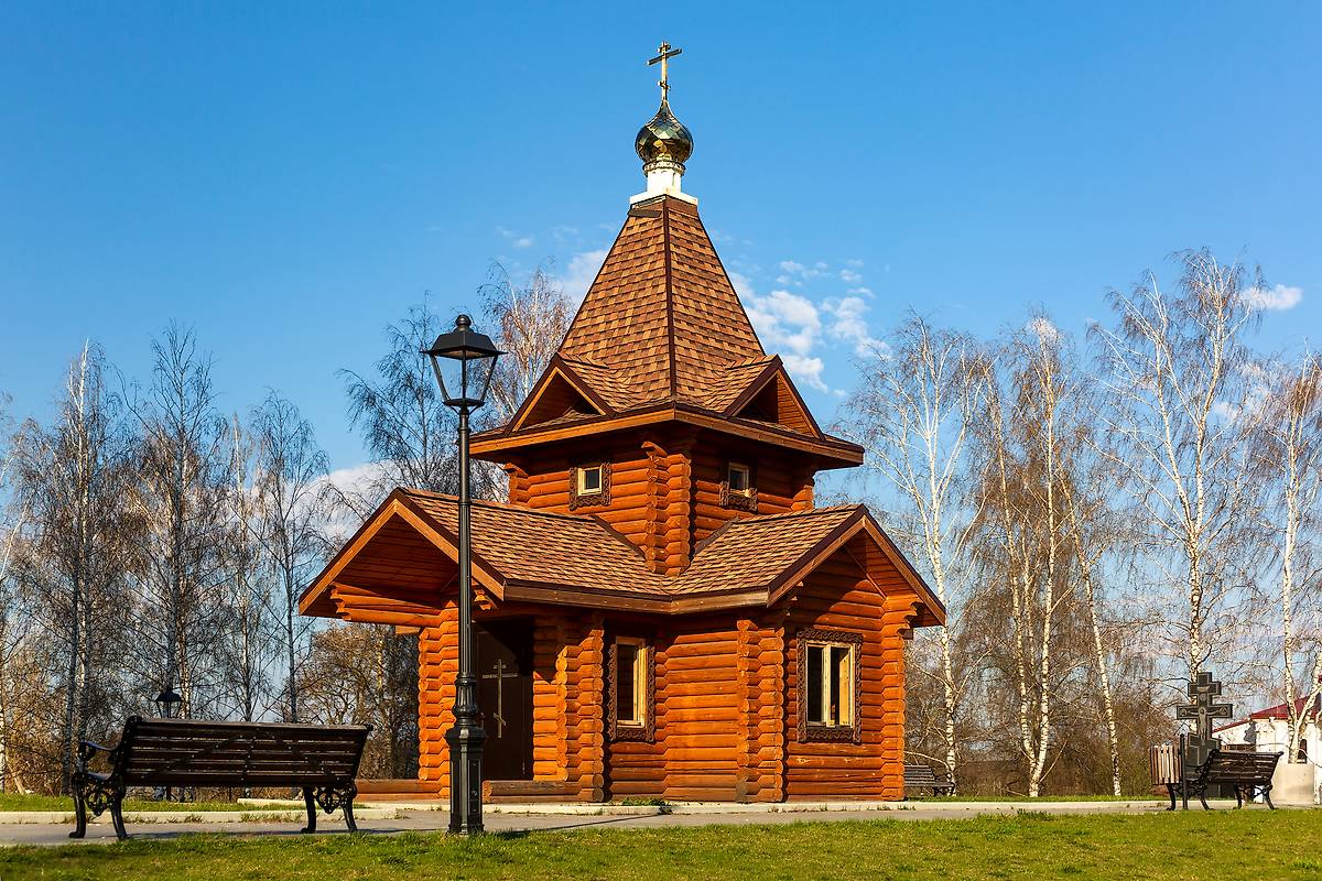 фасады. Часовня на месте Никольской церкви, Венёв (Венёвский район, Тульская область)