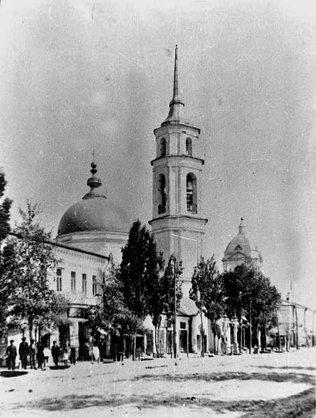 Церковь Успения Пресвятой Богородицы, Старый Оскол (Старый Оскол, город, Белгородская область). архивная фотография, Начало ХХ века. Сайт pravosk.ru