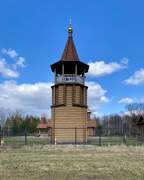 Часовня иконы Божией Матери "Всецарица" в колокольне церкви Спиридона Тримифунтского, Вид с юга<br>, Санкт-Петербург, Санкт-Петербург, Пушкинский район, г. Санкт-Петербург