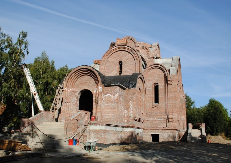 Новосибирск. Церковь Николая, царя-мученика. документальные фотографии