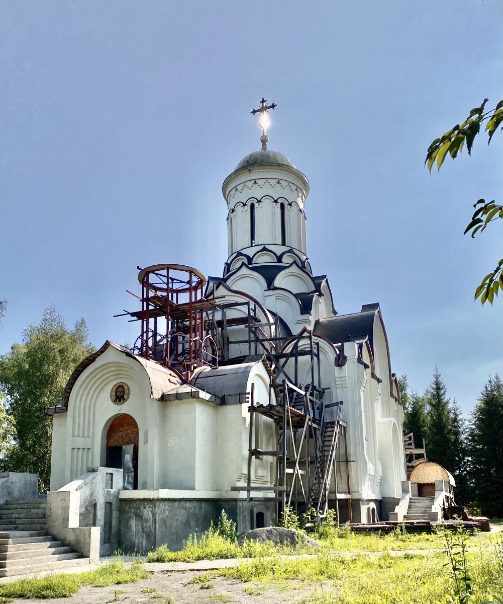 Церковь Николая, царя-мученика, Новосибирск (Новосибирск, город, Новосибирская область). документальные фотографии, Вид с ЮЗ