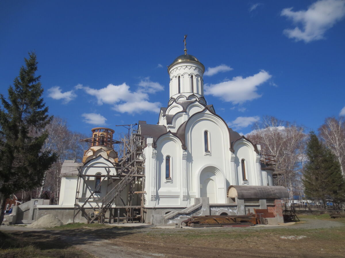Церковь Николая, царя-мученика, Новосибирск (Новосибирск, город, Новосибирская область). документальные фотографии