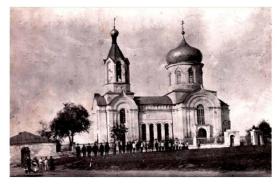Новохарьковка. Церковь Спаса Нерукотворного Образа