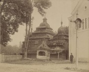 Церковь Благовещения Пресвятой Богородицы, Фото нач.ХХ в. Польская национальная электронная библиотека https://polona2.pl/item/drewniana-cerkiew-narodzenia-nmp-w-stryju,OTA4NDI3NDU/0/#info:metadata<br>, Стрый, Стрыйский район, Украина, Львовская область