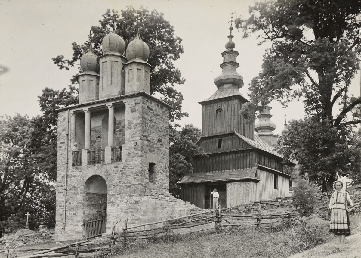 Церковь Димитрия Солунского, Радошице (Свентокшиское воеводство, Польша). архивная фотография, Фото 1939 г. Польская национальная цифровая библиотека
