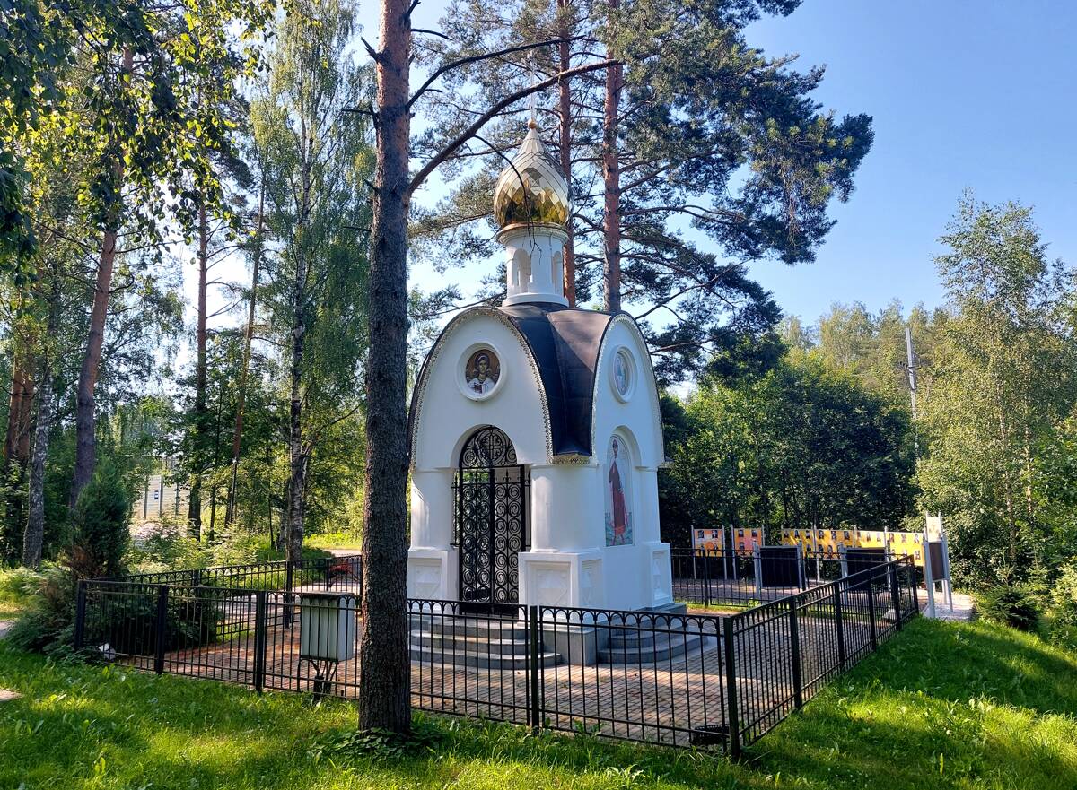 Часовня Александра Невского, Сосново (Приозерский район, Ленинградская область). фасады
