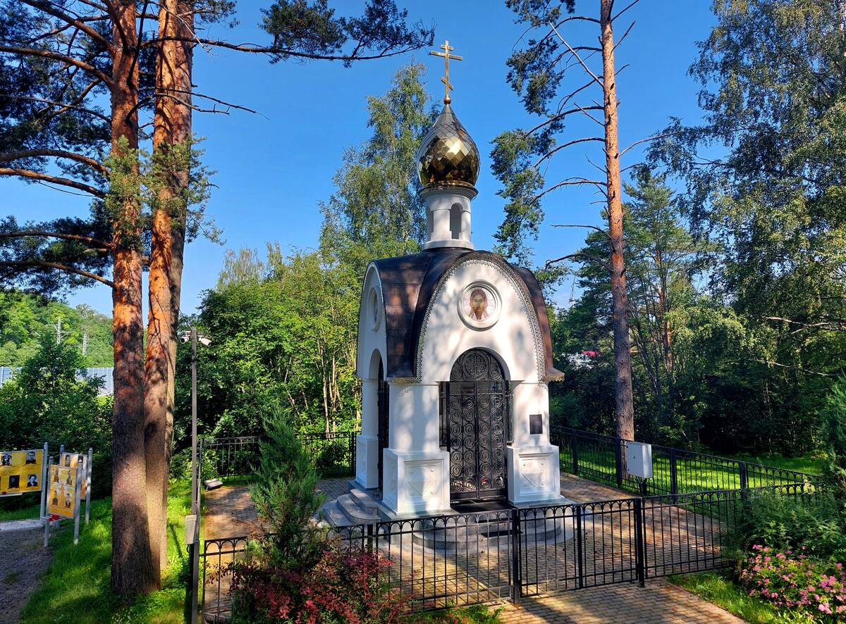Часовня Александра Невского, Сосново (Приозерский район, Ленинградская область). фасады